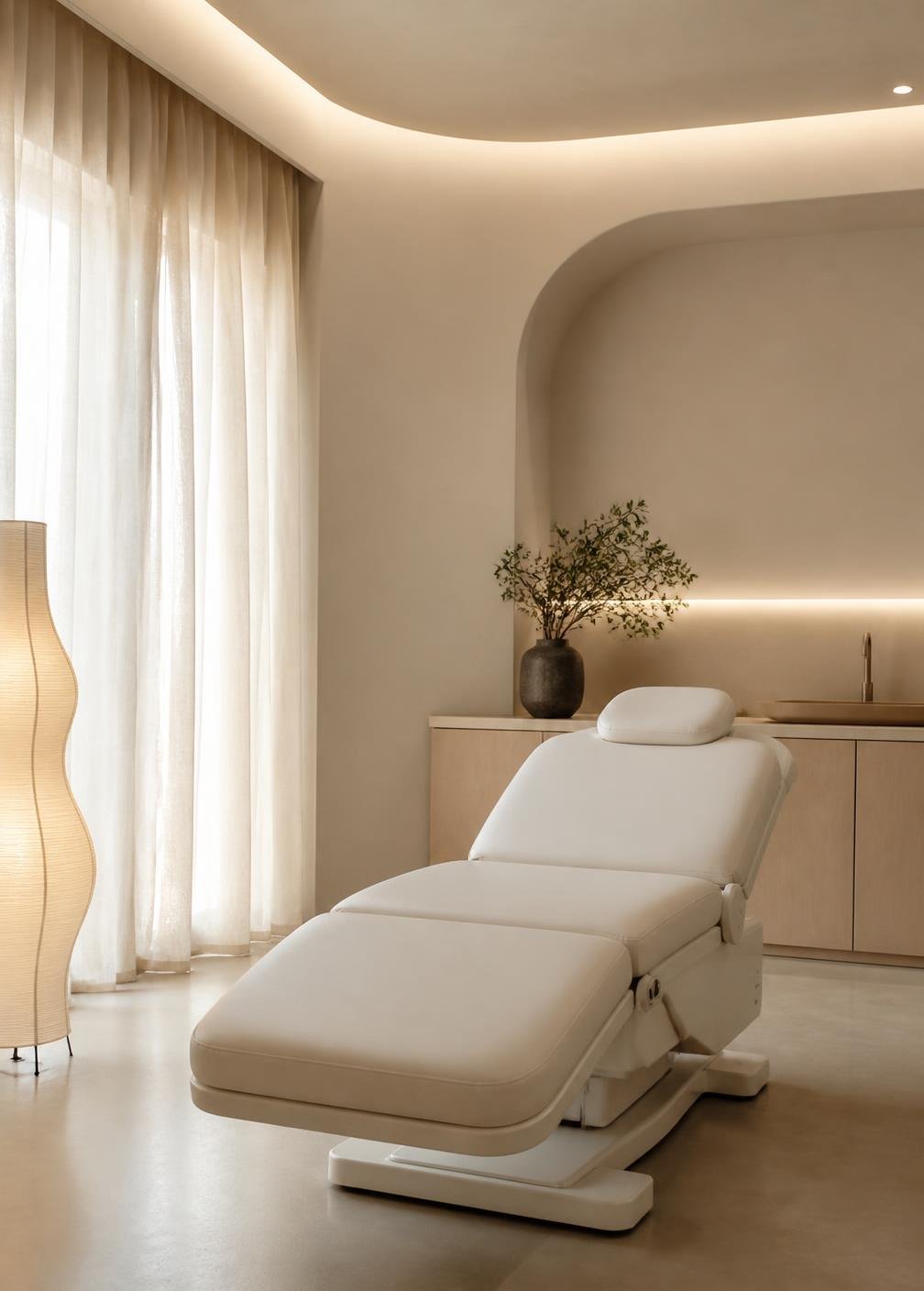 Sala de atendimento com luz natural